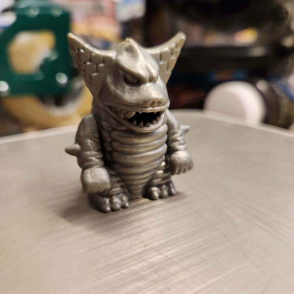 Vintage Godzilla 1.75" Sparky Monster 1980's Friction Toy No Sparks